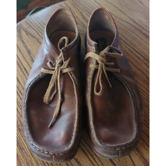 Men\'s Clarks Wallabee Chestnut Brown 10.5‎ G Wallabees Loafers Moccasins Shoes main image 8